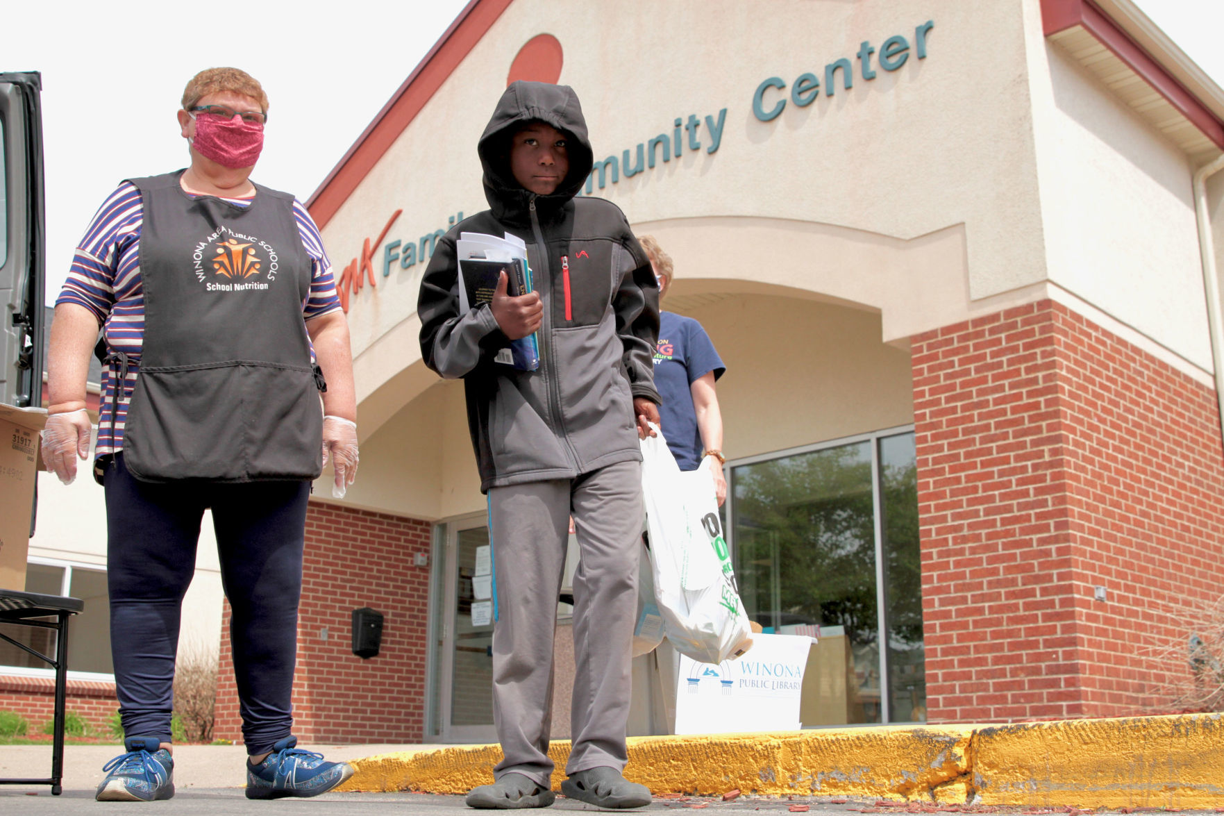 Winona Schools Nutrition Service provide meals for residents